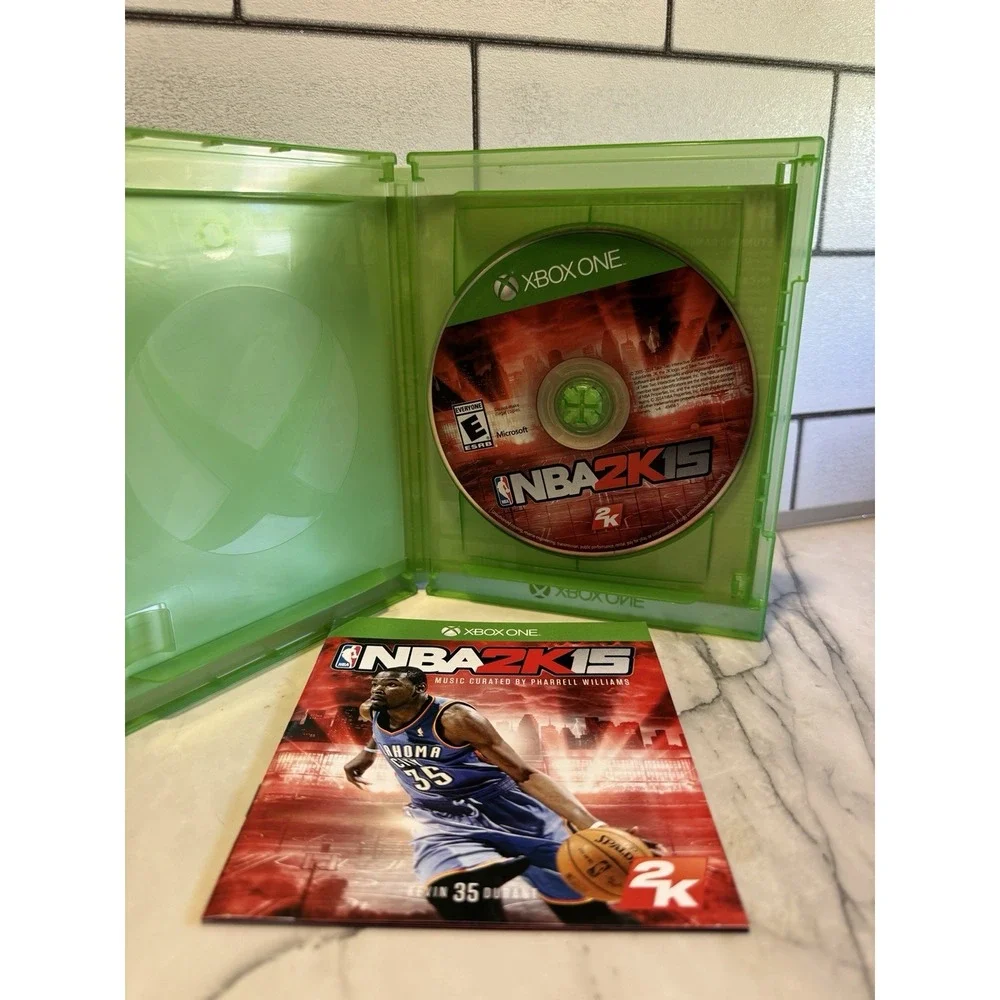 NBA 2K15 Xbox One 2014 Complete w/ Manual Kevin Durant Tested Working